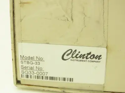 Clinton STBG-33 Sparktester Wire Cable Coating High Frequency Spark Tester