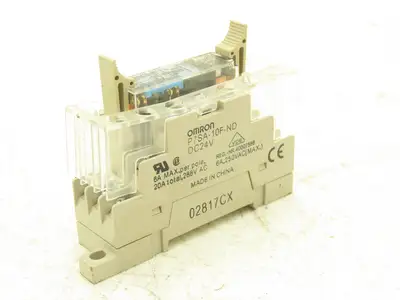 Omron G7SA-3A1B Relay W/Base 6A 30vdc 250vac 24v Coil Lot of 15