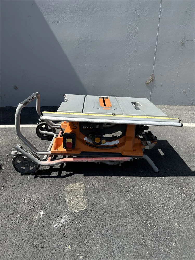 Used RIDGID "R45101" Woodworking Table Saws California US | MachineryMax #1373203