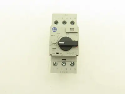 Allen Bradley 140U-D6D3-B20 Circuit Breaker 600VAC 3ph 2A Motor Protection MSP