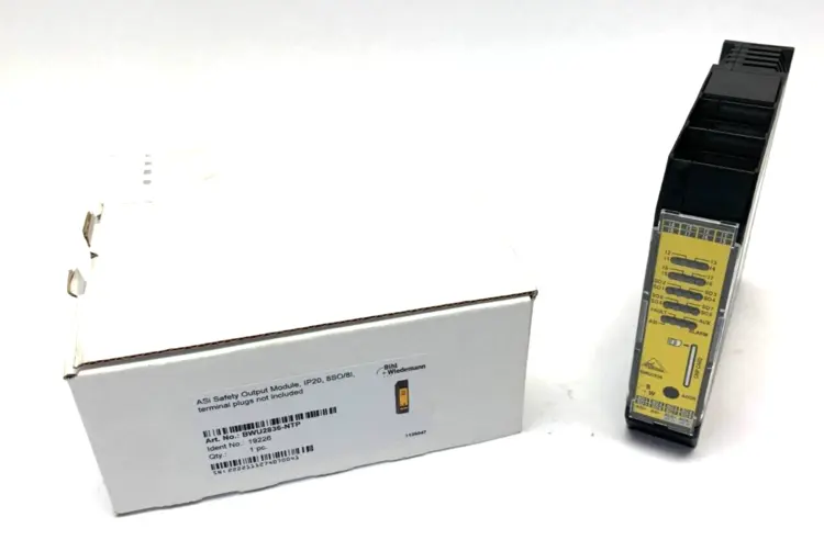 Used BIHL+WIEDEMANN ASI SAFETY OUTPUT MODULE 19226 PLC Input & Output | Maverick Industrial Sales #1105170