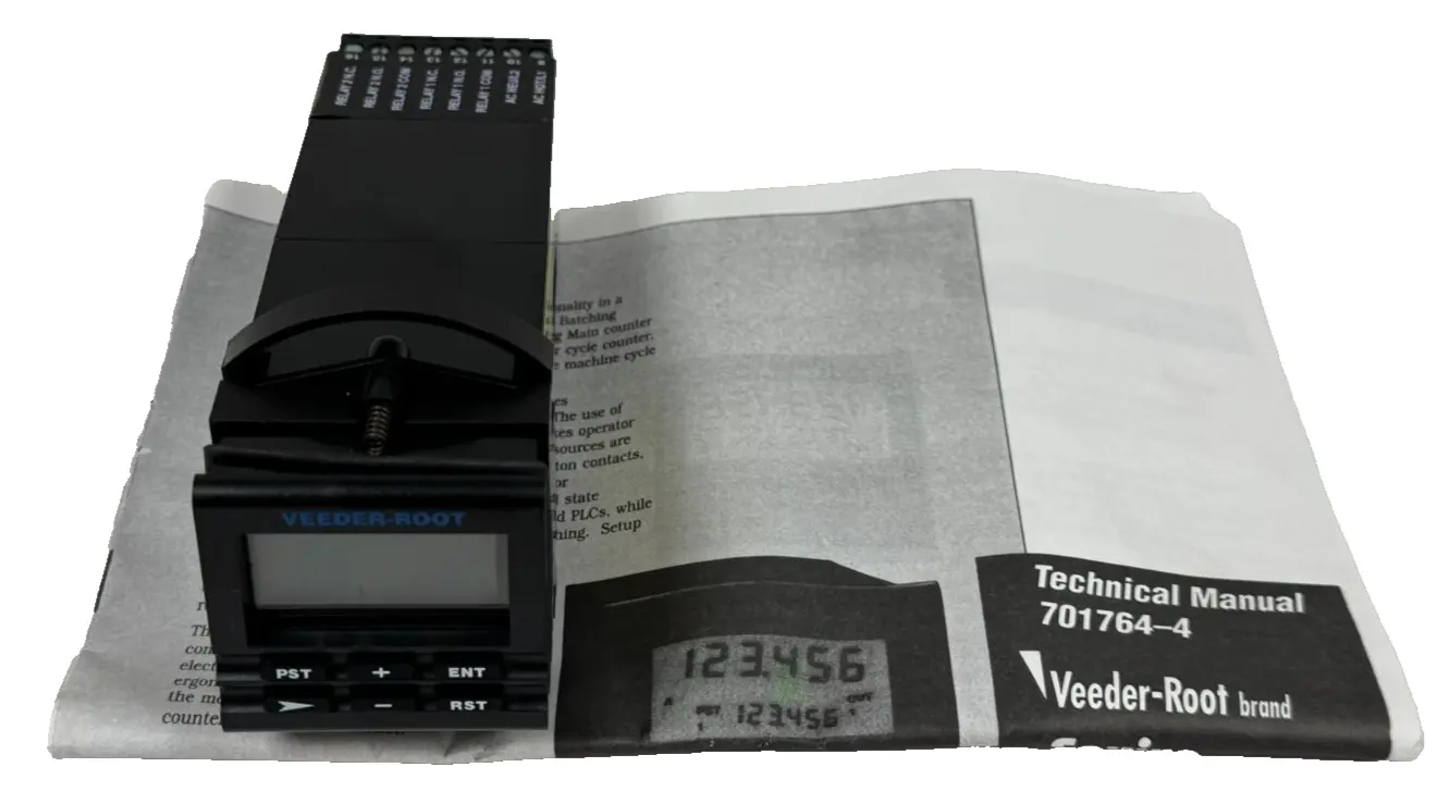 NEW DANAHER / VEEDER ROOT 8QB22000 COUNTER 8CH 115VAC
