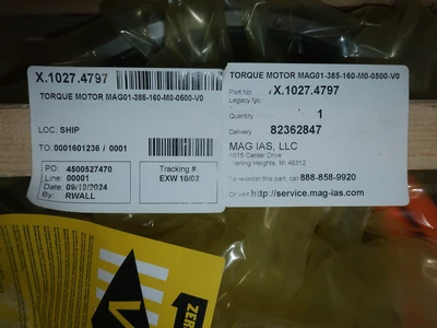 Used TECNOTION MAG01-385-160-MO-0500-V0 Parts Ohio US | Aucto #1427258