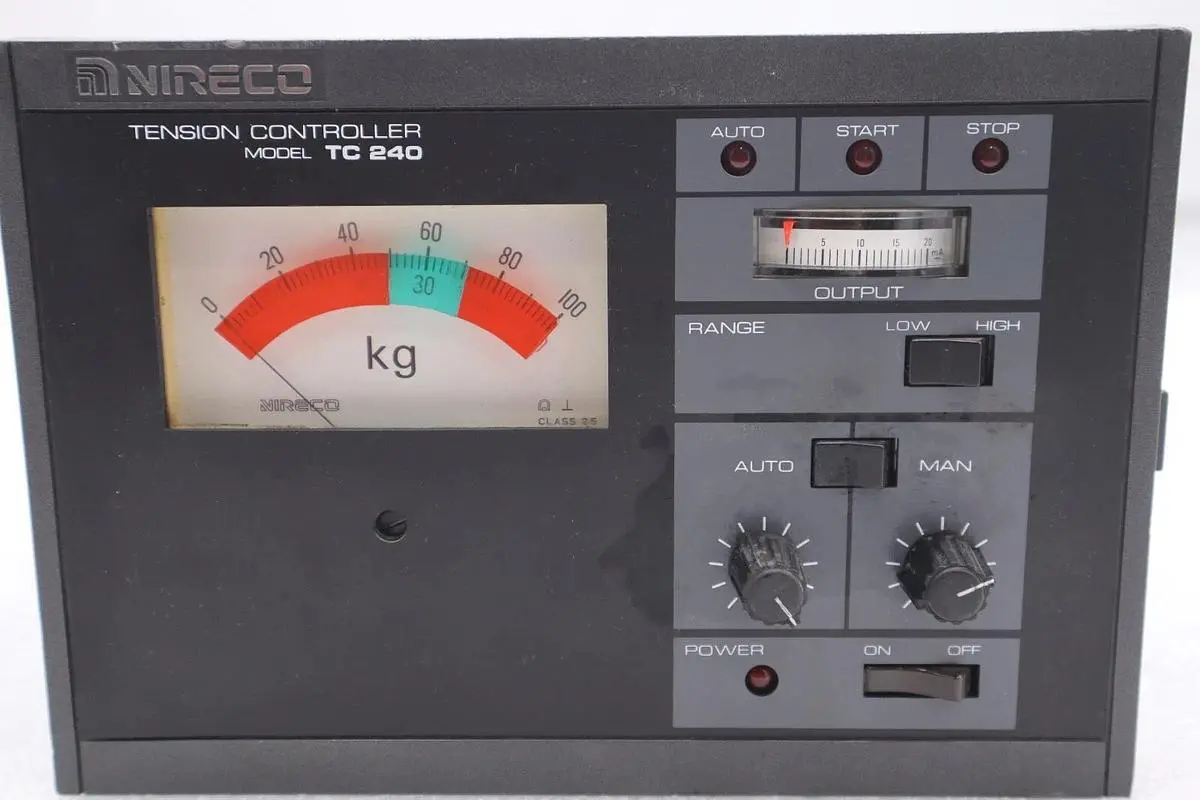 Nireco Tension Controller Model TC240 S/N A4048.38/8711 Used Stock #604-A