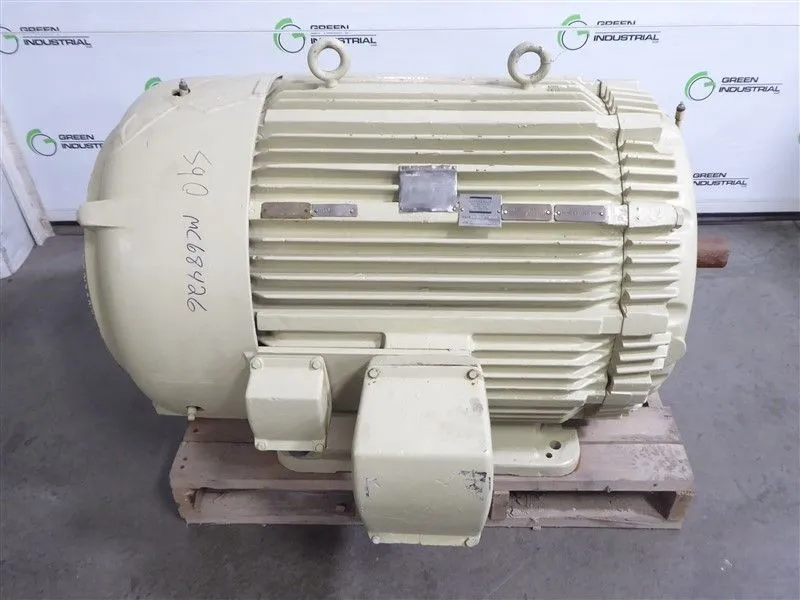 200 HP Westinghouse Electric Motor 506US Frame 2300V 1800 RPM Rebuilt