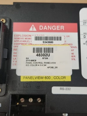 USED Allen-Bradley 2711-B6C8