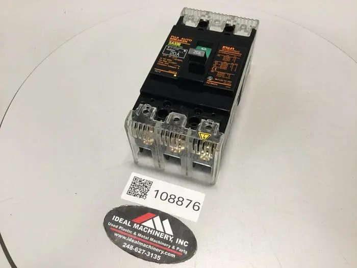 Used FUJI ELECTRIC SA33B-20 Circuit Breakers Michigan US | Ideal Machinery #702020