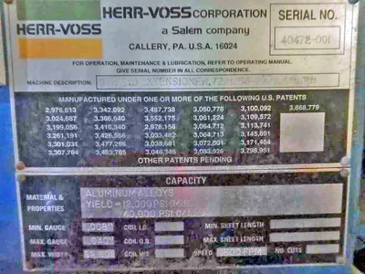 USED HERR VOSS 72/1.156-23/5 HI / RH