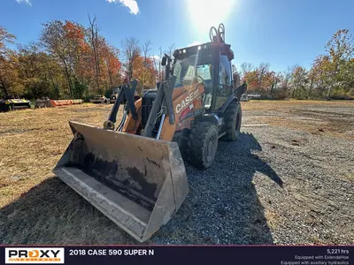 Used 2018 CASE 590 SUPER N Backhoe Loaders Pennsylvania US | Proxy Equipment #1379306
