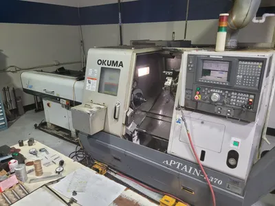 2005 OKUMA CAPTAIN L370 CNC Lathes (Turning Centers) | Machinery Resources International (6)