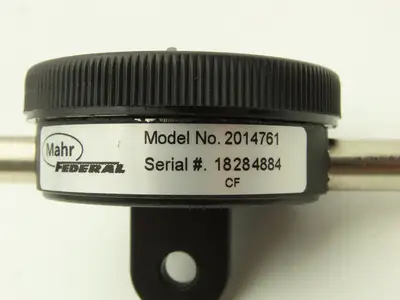 Mahr Federal 2014761 22IN-RC MarCator Dial Drop Indicator 0-10  0.25"Span .0001"