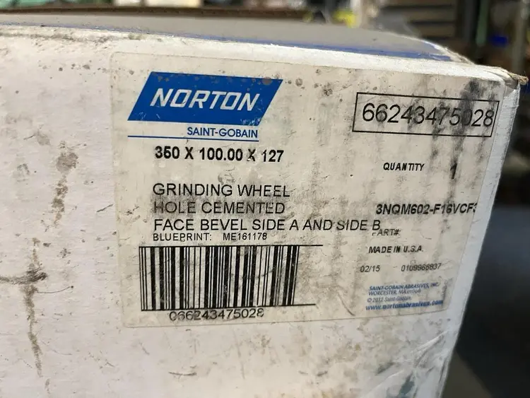 New | in-Stock NORTON 66243475028 Grinding Wheels Ohio US | Surplus Asset Holdings #1518715
