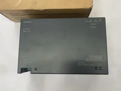 New | in-Stock Siemens SITOP POWER 40 Power Supply Module DIN Rail Power Supplies Michigan US | Maverick Industrial Sales #1395601