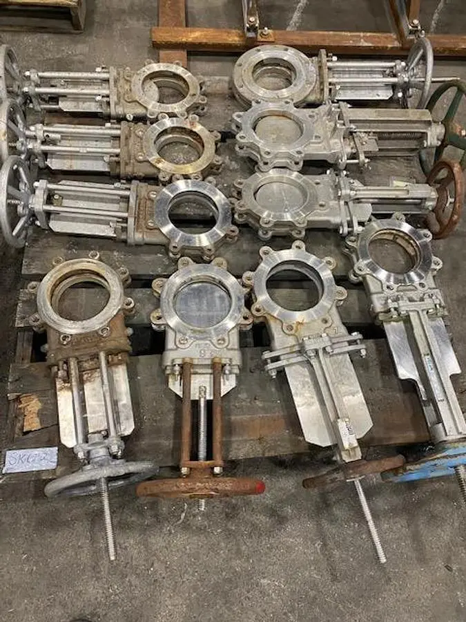 USED DEZURIK, ROVALVE , VELAN, TLV SIZE 6"