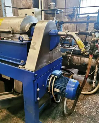 Alfa-Laval UVNX 314B-11G tricanter centrifuge, 316SS.