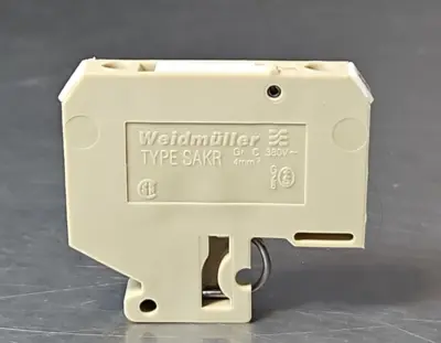 Weimuller SAKR Conn Disconnect Terminal Block 10A Lot of 3 Loc4A9