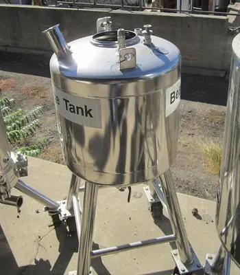 Tank, 16 Gallon, 316 Stainless Steel, Pope Scientific, Pressure, #S739381