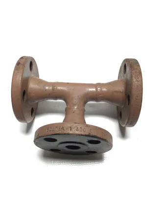 3″ Stainless Steel Flanged Tee SCH 10S SA105 XH 300# RF Pipe Fitting Industrial