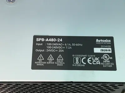 New | in-Stock AUTONICS SPBA48024 Single Output Power Supplies Ohio US | HGR 24 #1406097