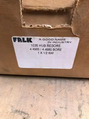 FALK 1035 Hub Lifelign Gear Coupling 4.4980″ Bore / 1 X 1/2 KW -NIB