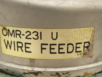 Yaskawa Electric CMR-231 U Welder Wire Motor Feeder 24VDC *READ*