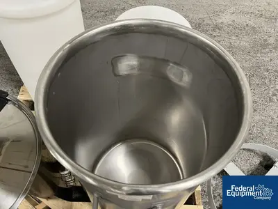Unknown Assorted Plastic and Stainless Steel Tanks