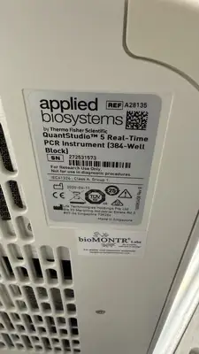 Used Applied Biosystems QuantStudio 5 (384-Well Block) PCR/Thermal Cycler Texas US | PT Medical Technologies #1458760
