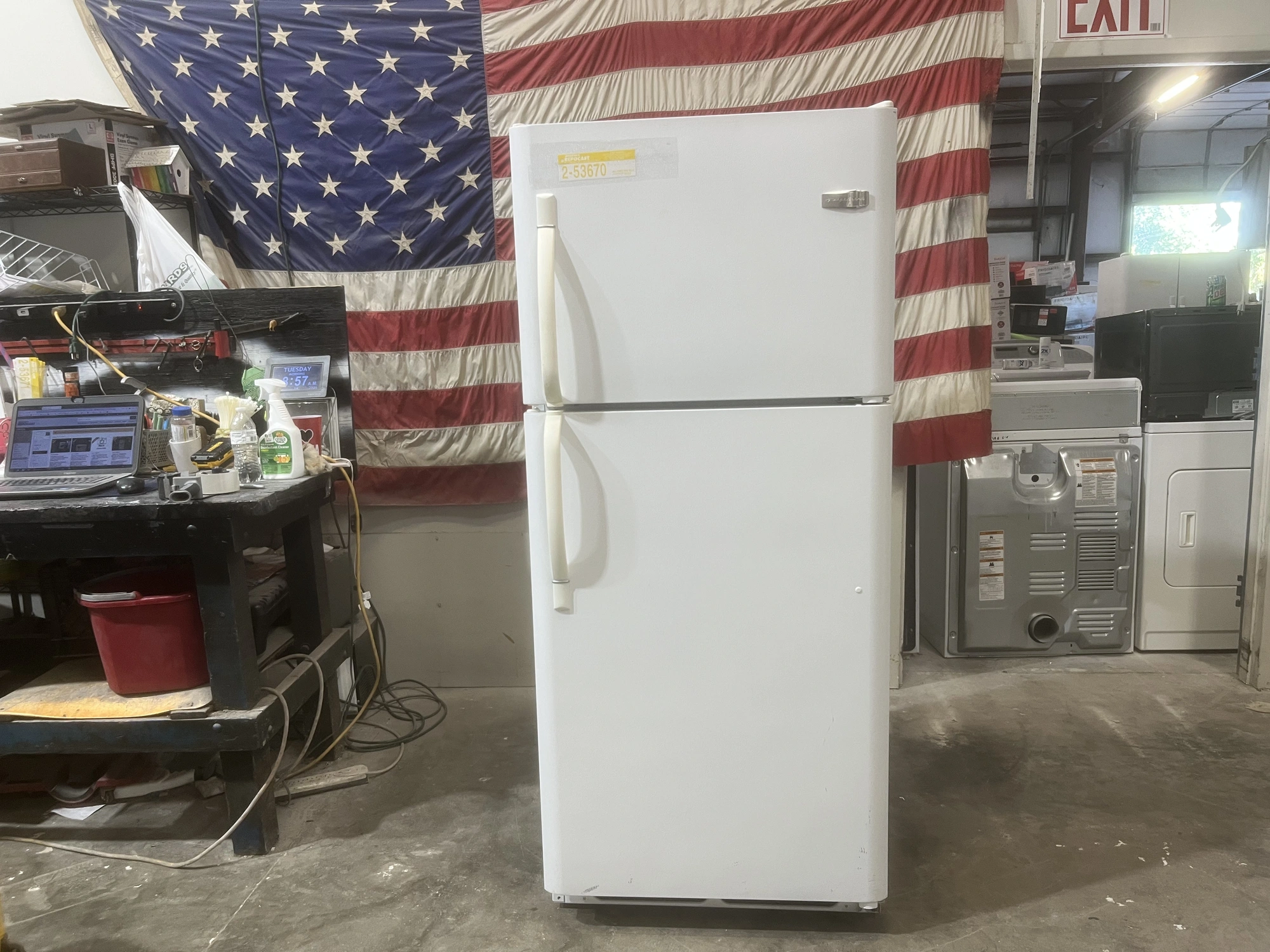 Used FRIGIDAIRE FREEZER ON TOP Refrigerators Michigan US | Miedema Asset Management Group #1313568