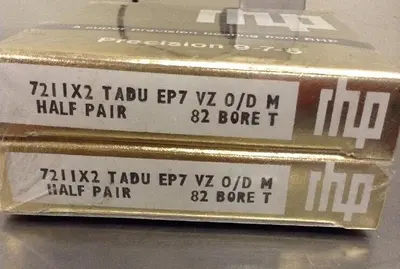 Used RHP 7211X2 TABU EP7 VZ O/D M Bearings | Surplus Asset Holdings #1189240