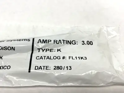 New | in-Stock Cooper Bussmann FL11K3 Type K Fuses Michigan US | Maverick Industrial Sales #1460848