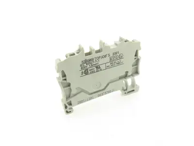 Wago 2001-1201 Feed Through Terminal Block 2.5 mm² 800V Spring Cage Lot of 177