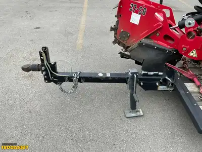 USED BARRETO 37-SG STUMP GRINDER WITH TRAILER