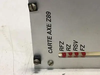 USED SEPRO CARTE AXE Z89