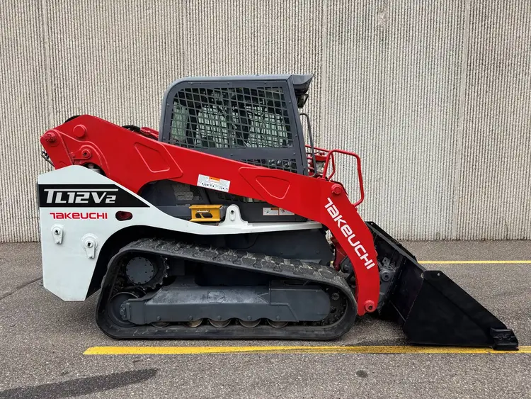 Used 2019 TAKEUCHI TL12V2 Skid Steer Brush Cutters Minnesota US | Birnstengel Equipment #1550169