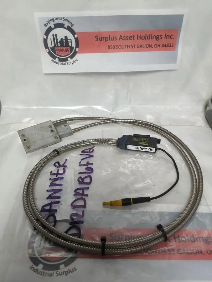 Used BANNER D12DAB6FVQ Industrial Controls Ohio US | Surplus Asset Holdings #1364052