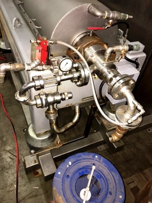 Flottweg S3E-3/408 sedicanter centrifuge, 316SS.