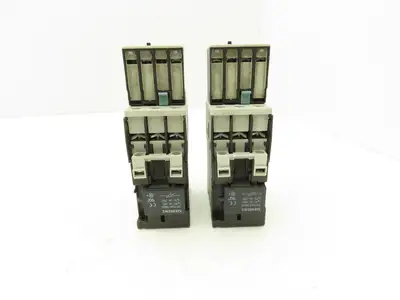 Siemens 3RT1023-1B Motor Starter Contactor Relay 24V Coil 7.5Hp 600V Lot of 2