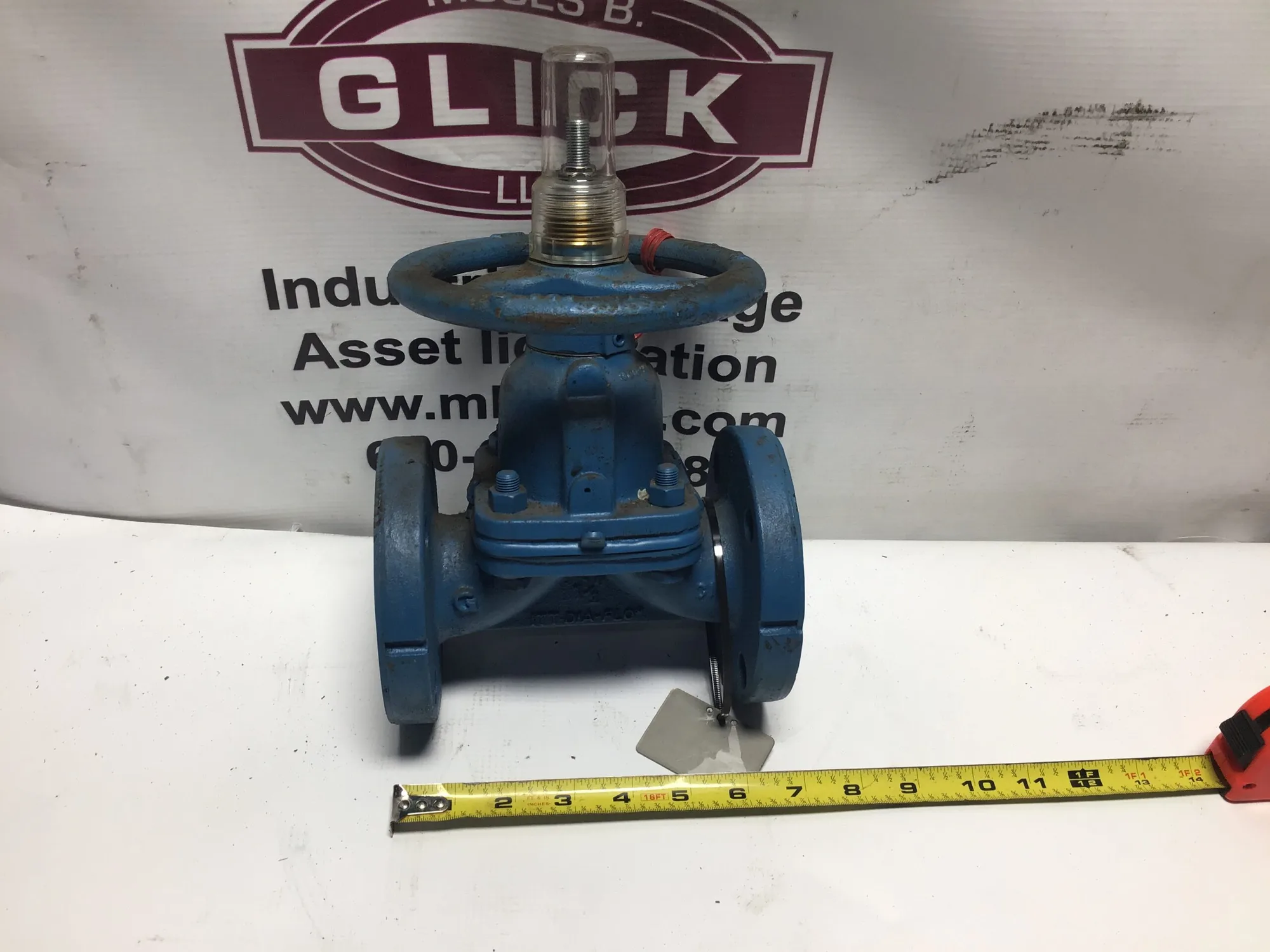 ITT Engineered Valves Dia-Flo 1 1/2 015-52521-903-000 S/N 9311611-007