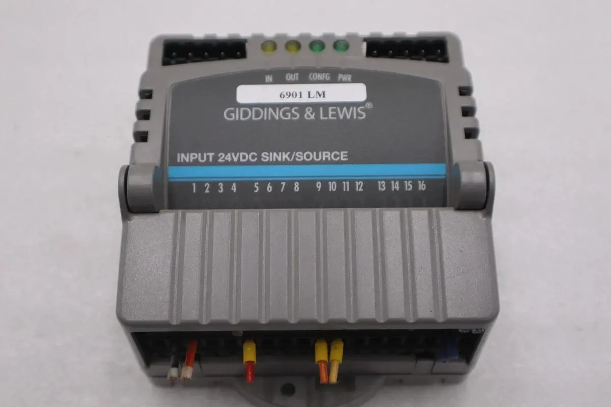 GIDDINGS & LEWIS M.1300.7372 R1 Input Module 24VDC SINK/SOURCE STOCK 648-D