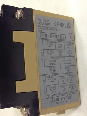 USED ALLEN BRADLEY 700-P400B11 SER B
