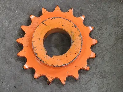 Roller Chain Sprocket H100B17207, Size 100, 17 Teeth