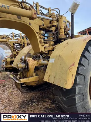 Used 1983 CATERPILLAR 627B Scrapers New Jersey US | Proxy Equipment #1380629