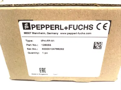 New | in-Stock Pepperl+Fuchs IDENTControl LF RFID Read/Write Head 126055 Sensors Michigan US | Maverick Industrial Sales #1424655