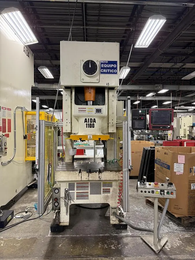 Used 2022 AIDA NC1-1100 Straight Side Presses Michigan US | Midwest Press and Automation #1319638