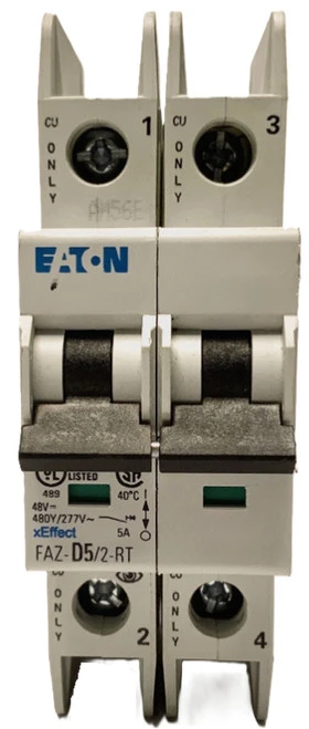 Eaton FAZ-D5/2-RT [New]