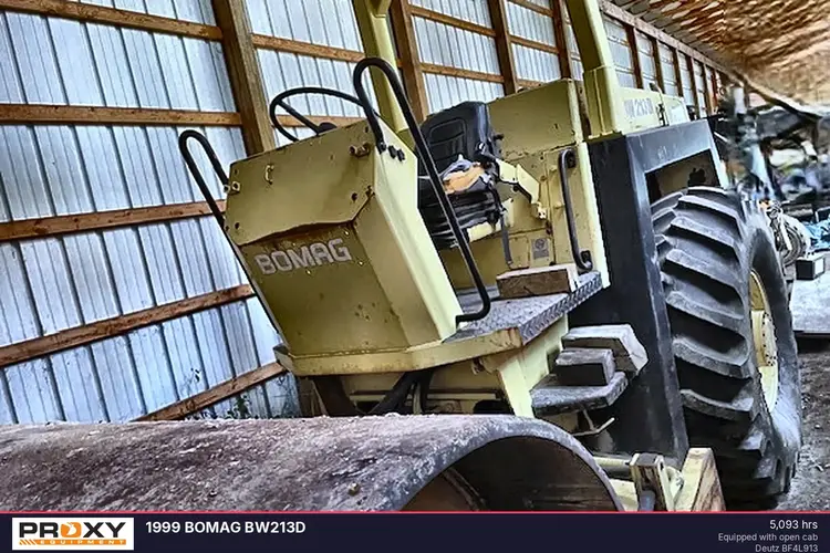 Used 1999 BOMAG BW213D Single Drum Rollers Michigan US | Proxy Equipment #1385224
