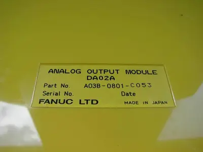 USED FANUC A03B-0801-C053