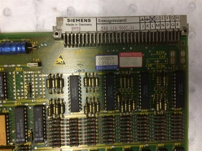 USED SIEMENS 6FX1111-4AB00 (10)-KARTE E STAND B