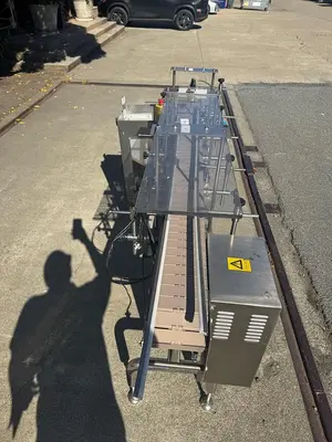 Conveyor, Belt, 6" X 6.5’, Stainless Steel, Plastic Belt, Air Reject, #5991590