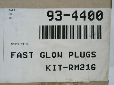 NEW TORO 93-4400 FAST GLOW PLUG KIT REELMASTER RM216 934400